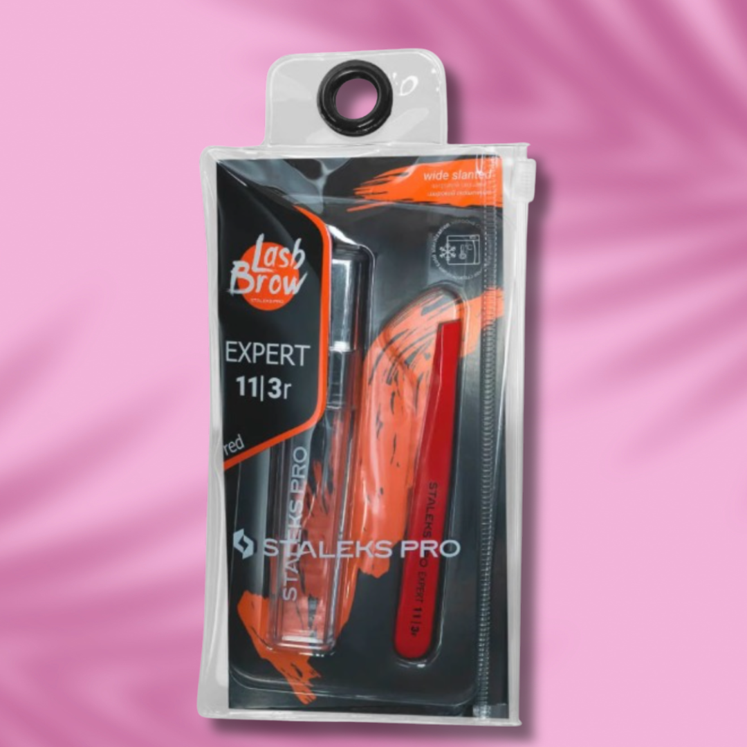 Staleks Expert TE-11/3R Geniş Eğilimli Profesyonel Kaş Cımbızı