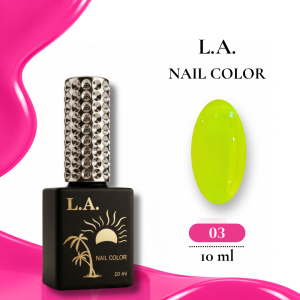 L.A. Kalıcı Oje Nail Color 02, 10 ml
