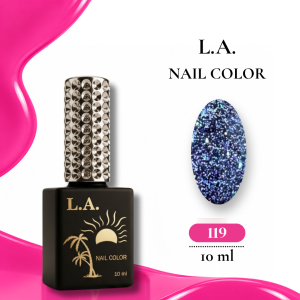 L.A. Kalıcı Oje Nail Color 119, 10 ml