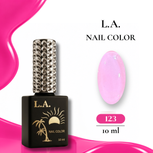 L.A. Kalıcı Oje Nail Color 123, 10 ml