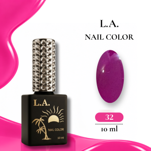 L.A. Kalıcı Oje Nail Color 32, 10 ml