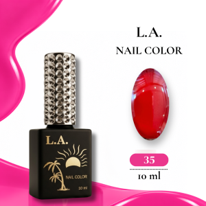 L.A. Kalıcı Oje Nail Color 35, 10 ml