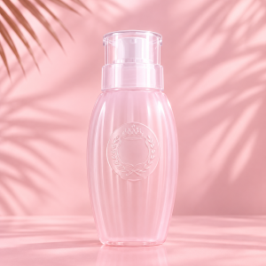 Desenli Pompalı Sıvı Şişesi 200 ml